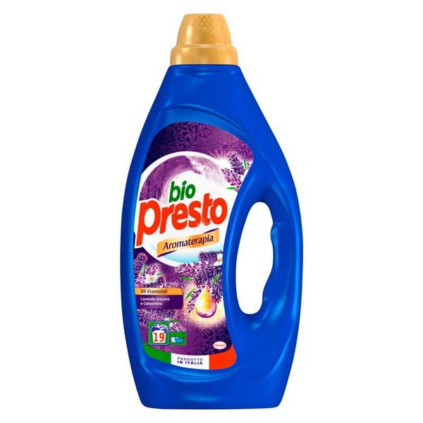 Течен препарат за пране Bio Presto Lavanda e Gelsomino 950мл Течен препарат за пране Bio Presto Lavanda e Gelsomino 950мл