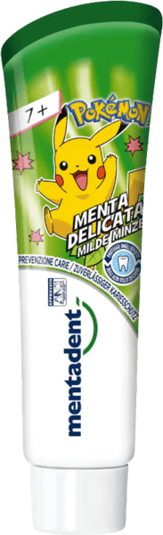 Паста за зъби Mentadent Bimbi 7-13 за деца от 7-13 години / 75 мл Паста за зъби Mentadent Bimbi 7-13 за деца от 7-13 години / 75 мл