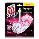 WC Net Style Crystal тоалетно блкоче Pink Flowers 36.5 гр