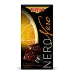Черен шоколад NOVI Nero 70% Arancia e Mandorle 75 гр
