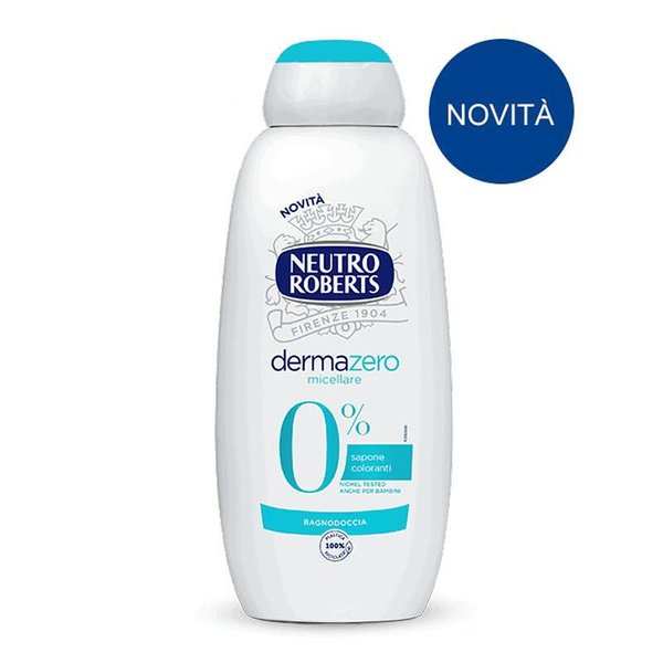 Neutro Roberts Dermazero Micellare Dusche – 450 Ml, Mizellen-Duschgel Für Sanfte Reinigung