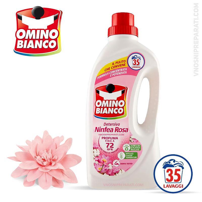 OMINO BIANCO DETERSIVO+IGIENIZZANTE 30 LV