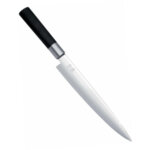 Нож за филетиране KAI - Wasabi 6723L, черен