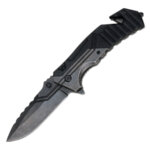 Тактически нож Haller - G10, сив-черен