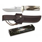 Ловен нож Steel 440 - 31913, дръжка от еленов рог