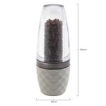 COLE & MASON Комплект мелнички за сол и пипер “CITY CONCRETE GUN METAL“