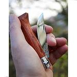 Сгъваем нож Opinel Luxe №8 Inox, острие 8.5 см, дръжка от бубинга
