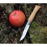 Сгъваем нож Opinel №8 Inox, острие 8.5 см, дъб