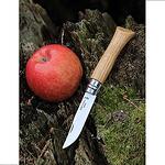 Сгъваем нож Opinel №6 Inox, острие 7 см, дръжка от дъб