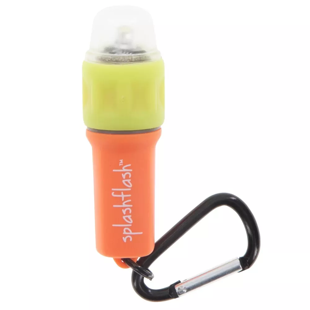 LED Фенер UST - SplashFlash, 25 lm, 1x AAA батерия, с карабинер, IPX7 водоустойчив, оранжев