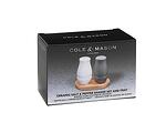 Комплект Cole & Mason H - 106469, за сол и пипер, с дървена поставка
