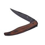 Сгъваем нож Laguiole - Brown Wood, тъмнокафяв