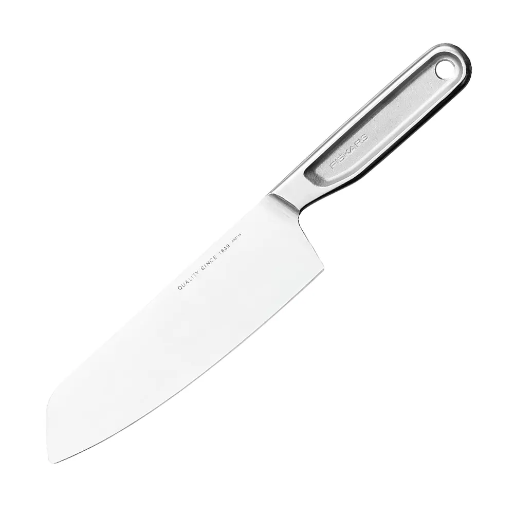 Азиатски нож Fiskars All Steel Santoku/Сантоку