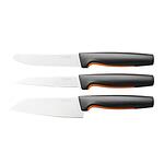 Комплект 3 бр. ножове Fiskars Functional Form Favourite Knife set
