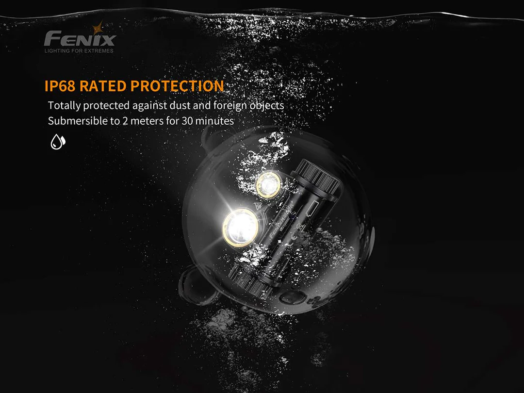 Челник Fenix - HM65R, 1400 lm, IP68 водоустойчив