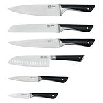 Комплект Tefal от 6 бр. ножове JAMIE OLIVER в блок от акация