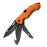 Сгъваем ловен нож PUMA XP - Trifecta 3-blade, 3x остриета по 8см, оранжев