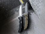 Джобен нож Boker Plus - Intention II Coyote, 7.8см острие, автоматично отваряне