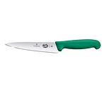 Универсален кухненски нож Victorinox - Fibrox, 15см острие, зелен