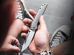 Джобен нож Boker Magnum - Eternal Classic Thumb, 9см острие, стоманена дръжка