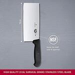 Китайски нож на главния готвач - сатър Victorinox - Fibrox Chinese Chef's Knife, 18см острие