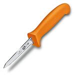 Нож за птици Victorinox - Fibrox, 8см скосено острие, оранжев