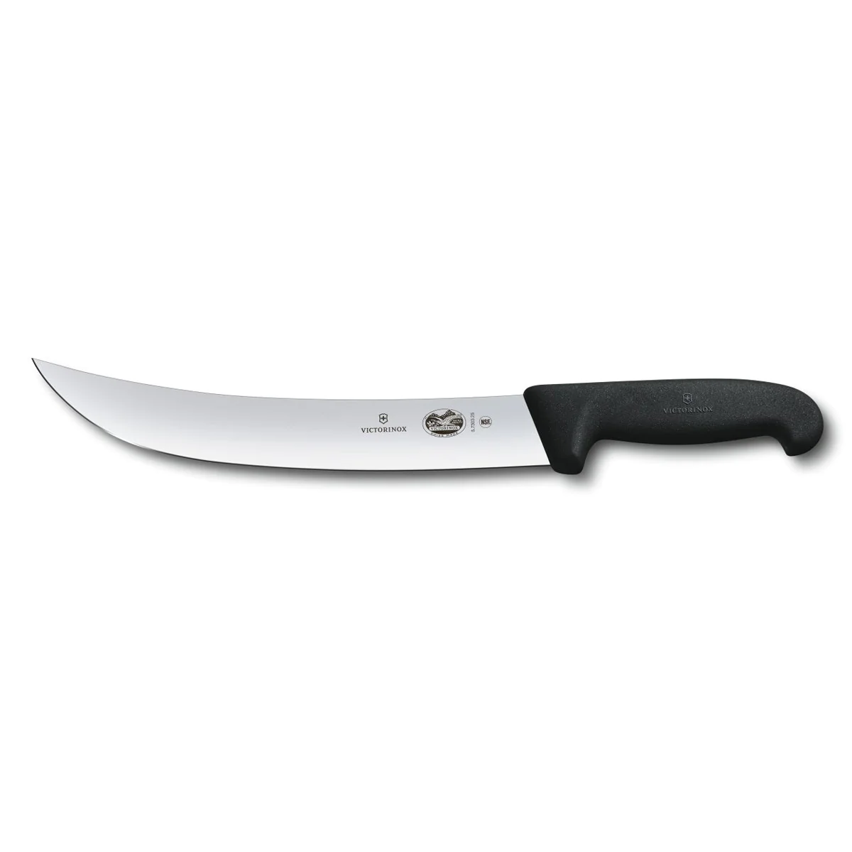 Нож за месо Victorinox - Cimeter Fibrox, 31см извито острие