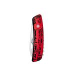 Швейцарско ножче SWIZA - D03 Heidiland Red, 7.5см острие, 11x функции, червено