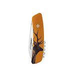 Швейцарско ножче SWIZA - TT03 Tick Tool Wildlife Deer Orange, 7.5см острие, 11x функции