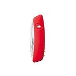 Швейцарско ножче SWIZA - D05, 7.5см острие, 12x функции, червено