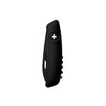 Швейцарско ножче SWIZA - D03 All Black, 7.5см острие, 11x функции, изцяло черно