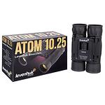 Туристически бинокъл Levenhuk - Atom 10x25, 10x увеличение, влагоустойчив, гумиран корпус