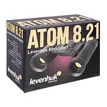Туристически бинокъл Levenhuk - Atom 8x21, 8x увеличение, влагоустойчив, с ремък