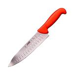 Кухненски нож на Главния готвач JMB H1-GRIP, острие сантоку, 20 см, червен