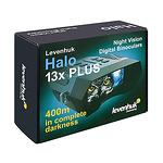 Цифров бинокъл за нощно виждане Levenhuk - Halo 13X PLUS, 4x увеличение, 2.5" дисплей, IP54 защита, microSD слот