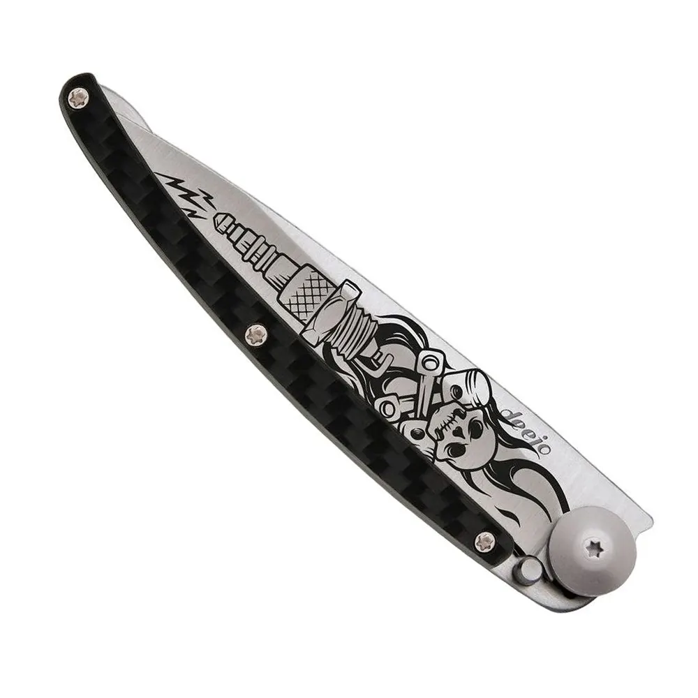 Сгъваем нож Deejo - Biker / Carbon fiber, 37g