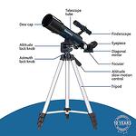 Телескоп Discovery - Sky Trip ST50, рефракторен, 100x увеличение, 50мм апертура, с книга