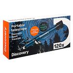 Телескоп Discovery - Spark Travel 60, рефракторен, 120x увеличение, 60мм апертура, с книга и куфарче