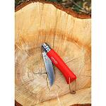 Сгъваем нож Opinel Colour Red №8 - червена дръжка от бук