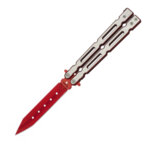 Сгъваем нож тип пеперуда 02161 Rojo Martinez Albainox
