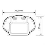 Алуминиеви греди EVOS ALUMIA - N21194+N15026