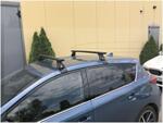 Черни Аеродинамични алуминиеви греди Cruz Airo Dark T за Toyota Auris Хечбек модел 2013 до 2019 година