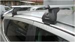 Алуминиеви греди EVOS ALUMIA за Nissan Qashqai модел от 2006 до 2014 година без надлъжни греди