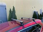 Аеродинамични алуминиеви греди Cruz Airo T за Nissan X-Trail T32 от 2014 година и нагоре (модел с фикспойнт и гол таван)