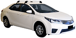 Yakima Flush греди за Toyota Corolla седан модел 2013-2018 година - Сиви