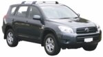 Напречни греди за Toyota Rav 4 2006-2012 година без надлъжни греди- Yakima Flush черни