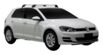 Сиви Yakima Flush греди за VW GOLF 7 Hatchback с 5 врати от 2012 до 2020 година S25Y+K692