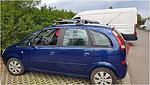 Алуминиеви греди EVOS SILENZIO за Opel Meriva A модел от 2003 до 2009 година