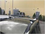 Аеродинамични алуминиеви греди Nordrive RAIL SILENZIO 128 см. за автомобили със стандартни надлъжни греди