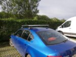 Аеродинамични алуминиеви греди Hakr за Skoda Octavia III седан и Liftback модел 2013 до 2020 година